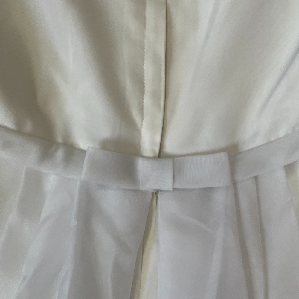 Vintage Lace Wedding Gown and Veil - Picture 12 of 15